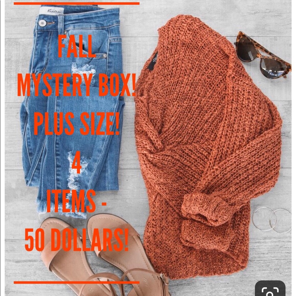 PLUS SIZE FALL MYSTERY BOX! 📦